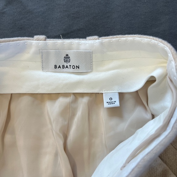 Aritzia 100% wool pleated pants, size 0 - Picture 3 of 5